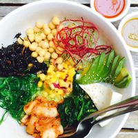 house bibimbap  at LuAnne's Wild Ginger - Carroll Garden in Brooklyn