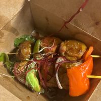 Skewers  at LuAnne's Wild Ginger - Carroll Garden in Brooklyn