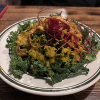 Kale salad with ginger dressing  at LuAnne's Wild Ginger - Carroll Garden in Brooklyn