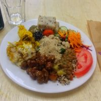 On thursdays the entire buffet is gluten free. at Ve - Emporio e Restaurante Vegano Moinhos in Porto Alegre