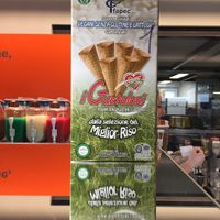 Cono vegano at Gelato Pazzo in Aosta