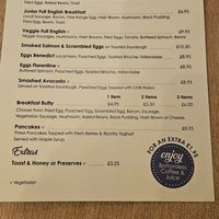 Breakfast at Yewdale Inn in Coniston