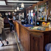 Bar   at The Crown Inn in Biggar
