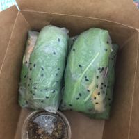 Fresh Rolls  at Mugi in Toronto