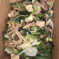 Drunken Noodles  at Mugi in Toronto