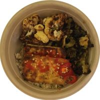 Vegan bowl. at DIG - 709 Lex in New York City
