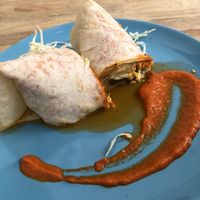 Breakfast burrito  at Ministry of Cat in Phnom Penh