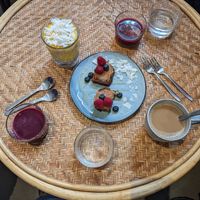 Such a beautiful breakfast 💚 at Roots Helsinki in Helsinki