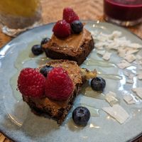 Banana bread 🍌 at Roots Helsinki in Helsinki