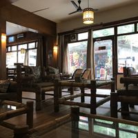 inside Drifter’s at Drifter's Cafe in Manali