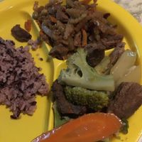 My Plate Tonight--just before Closing at Natural Health Care and Vegetarian Cuisine in Butuan City