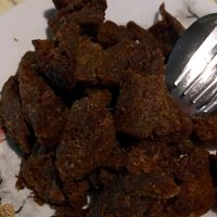 One of the Non-Meat ";Meats"; at Natural Health Care and Vegetarian Cuisine in Butuan City