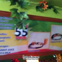 menu at Natural Health Care and Vegetarian Cuisine in Butuan City