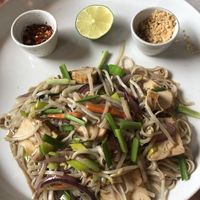 pad thai at Noodle Noodle in Stavanger