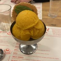 Sorbetto al mango  at Berberè in Turin