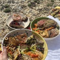 Super tasty wholesome food!  at Curolla Petit Hotel in Mallorca