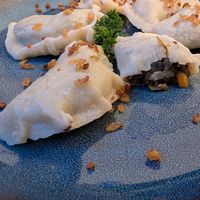 vegan pierogi at Karmnik in Warsaw