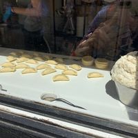 Pierogi in the making  at Karmnik in Warsaw