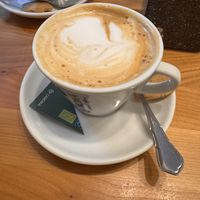 Cappuccino   at Cafè Konditorei Confiserie Pöhl in Merano