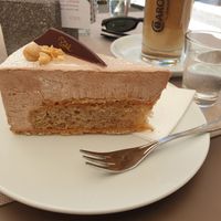Haselnusstorte at Cafè Konditorei Confiserie Pöhl in Merano