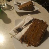 Gluten free-vegan cake with carrot, buckwheat, apple and cinamon. at Rica in Rijeka