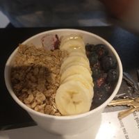 Acai Bowl with gluten free oats at Bona Fide Juicery in Appleton