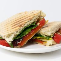 Pesto Panini at Bona Fide Juicery in Appleton