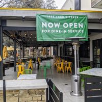 Patio dining available. at True Food Kitchen - Century Oaks in Austin