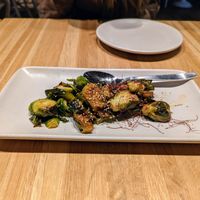 Brussel Sprouts. at True Food Kitchen - Century Oaks in Austin