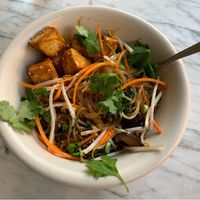 Delicious Korean noodles! at True Food Kitchen - Century Oaks in Austin