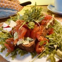 Avocado sandwich   at Lüttes in Braunschweig