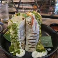 Burrito (super tasty) at Vistro in Bangkok