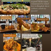 A sampling of dishes   at Vistro in Bangkok