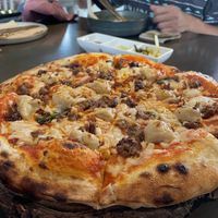 Forza pizza  at Vistro in Bangkok