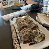 Spicy chicken roll  at Vistro in Bangkok