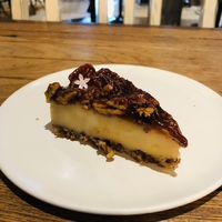 Caramel pecan cheesecake - so good! at Vistro in Bangkok