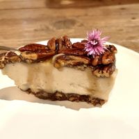 Vegan Cheese cake  at Vistro in Bangkok