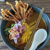 The Khao Soi I had. at Vistro in Bangkok