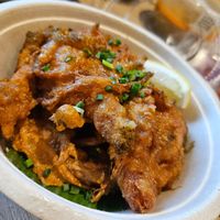 Zatar Fried Chick'n (Heura) 290 baht ~ 12/1/24 at Vistro in Bangkok