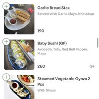 A small example of the menu (30/07/24)  at Vistro in Bangkok