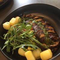 Portobello mushroom steak at Vistro in Bangkok
