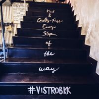 Steps at Vistro in Bangkok