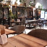 Inside decor at Vistro in Bangkok