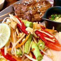 Moo Ping Soi 24 at Vistro in Bangkok