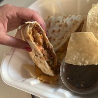 Vegan dynamite quesadilla   at Dilla Libre in Scottsdale
