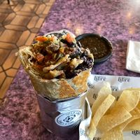 California Vegan Burrito at Dilla Libre in Scottsdale