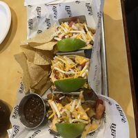 Vegan Papa Verde Taco  at Dilla Libre in Scottsdale