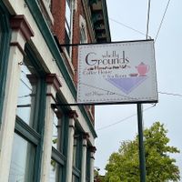 Wholly Grounds - sign outside  at Wholly Grounds in Dayton