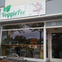 Outside at Veggie Fee in Bremen