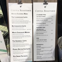 The Winter Vegan Seasonal Menu!  at Coffea Roasterie and Espresso Bar in Sioux Falls